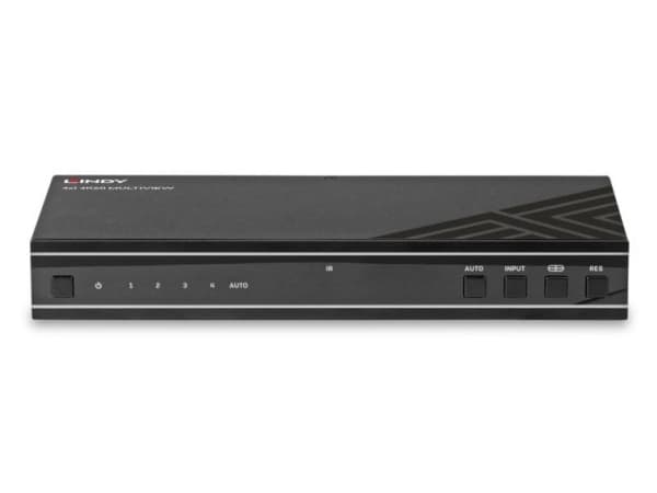 Lindy 38228, HDMI, Metall, Sort, 60 Hz, 3840 x 2160, 18 Gbit/s