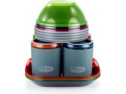 GSI Outdoors Naczynia INFINITY 4 PERSON DELUXE TABLESET (75400)