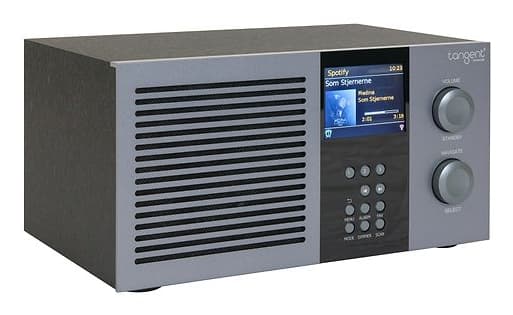 Tangent Radio Tre - Nettverkslydspiller / DAB-radiomottaker - svart
