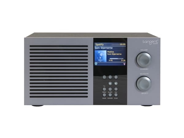 Tangent Radio Tre - Nettverkslydspiller / DAB-radiomottaker - svart