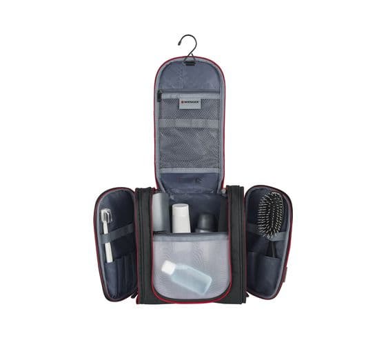 Wenger/SwissGear 611877, Necessär, Polyester, Svart, Monokromatiskt, Dragkedja, 6 l
