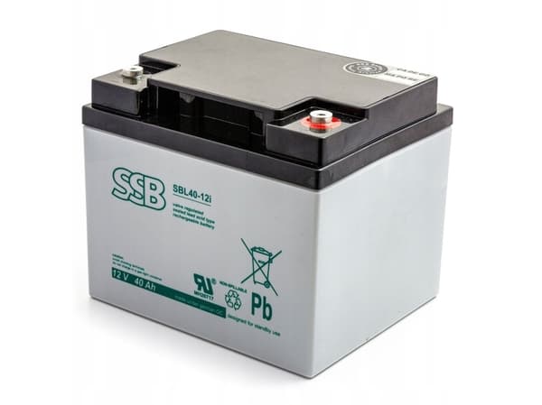 Batteri AGM SBL 40-12i 12V 40Ah M6