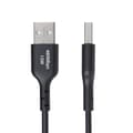 Miniatyrbild 2 av 9: StarTech.com 1 m USB-A till USB-C-laddningskabel, laddning och synkronisering, 3 A, USB 2.0, TPE-mantel - Svart USB-laddningssladd