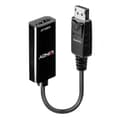 Miniatyrbild 1 av 2: Lindy 41718 videokabeladapter 0,15 m DisplayPort HDMI Svart