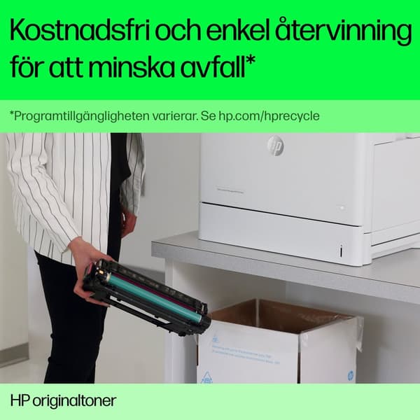 HP LaserJet 139X svart original -tonerkassett med hög kapacitet