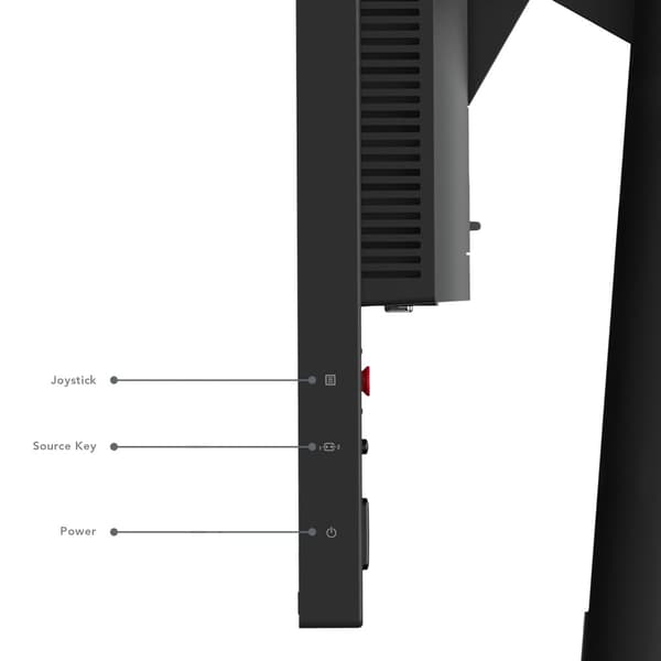 Lenovo ThinkVision T24d-30 LED display 61 cm (24") 1920 x 1200 pixlar Full HD Svart
