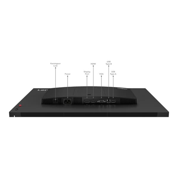 Lenovo ThinkVision T24d-30 LED display 61 cm (24") 1920 x 1200 pixlar Full HD Svart