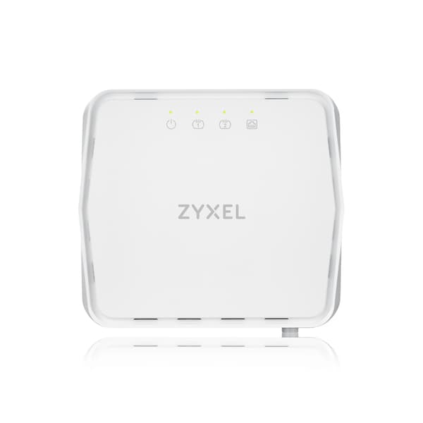 Zyxel VMG4005-B50A kabelansluten router Gigabit Ethernet Vit