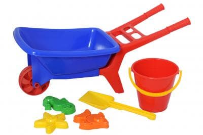 Plasto 1489, Sandlekesett, Plast, Flerfarget