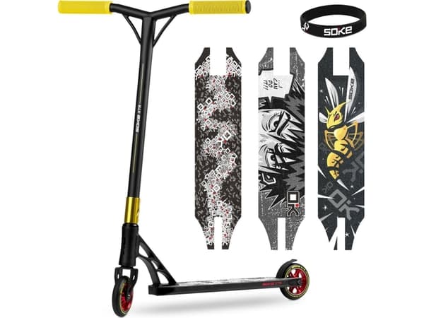 Hulajnoga Soke XTR Czarno-żółty (1500-801114)