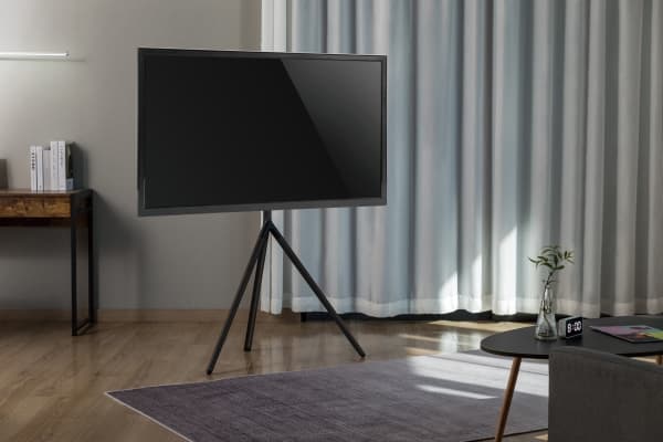 Sinox Tripod TV gulvstand med drejbar top. 45"-65". Sort