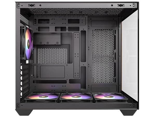Antec CX800 ARGB, Midi Tower, PC, Sort, ATX, ITX, Micro ATX, Glass, Stål, Spilling