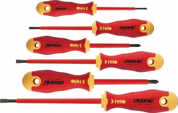 felo Ergonic VDE-työkalut 3,0/ 4,0/ 5,5/ PH1 /PH2/ Z2 + magneettisäädin