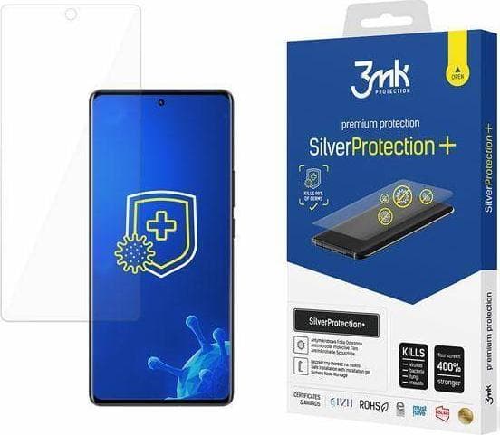 3MK Silver Protect+ Vivo X70 Pro+ Wet-Install Antimicrobial Film