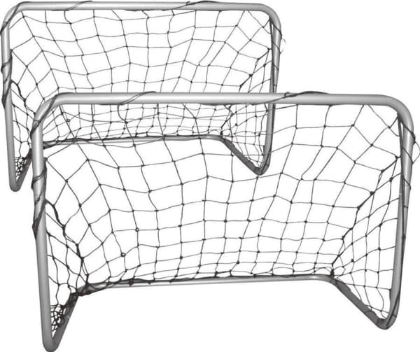 Enero 2 fotballmål med et nett 78x56x45 cm