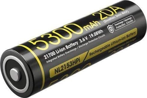 Nitecore NL2153HPI household battery Rechargeable battery 21700 Lithium-Ion (Li-Ion)