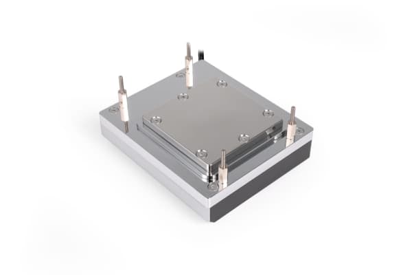 Alphacool 13893, Kaldplate, Akryl, Gjennomsiktig, Sokkel AM5, 1/4", 60 °C