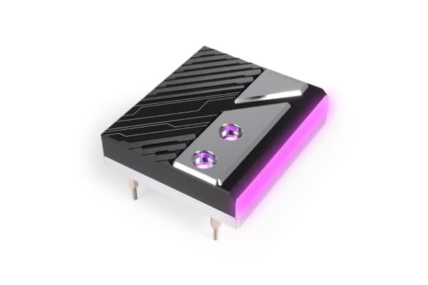 Alphacool 13893, Kaldplate, Akryl, Gjennomsiktig, Sokkel AM5, 1/4", 60 °C