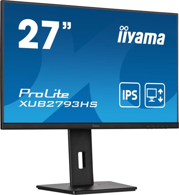 iiyama ProLite XUB2793HS-B7 platta pc-skärmar 68,6 cm (27") 1920 x 1080 pixlar Full HD LED Svart