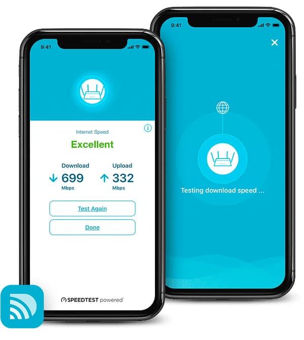 D-Link AX1800 Mesh Wi-Fi 6 Range Nätverksrepeater Vit 100, 1000 Mbit/s
