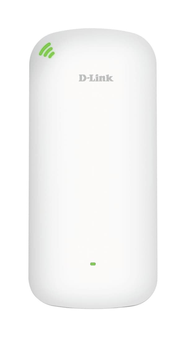 D-Link AX1800 Mesh Wi-Fi 6 Range Nätverksrepeater Vit 100, 1000 Mbit/s