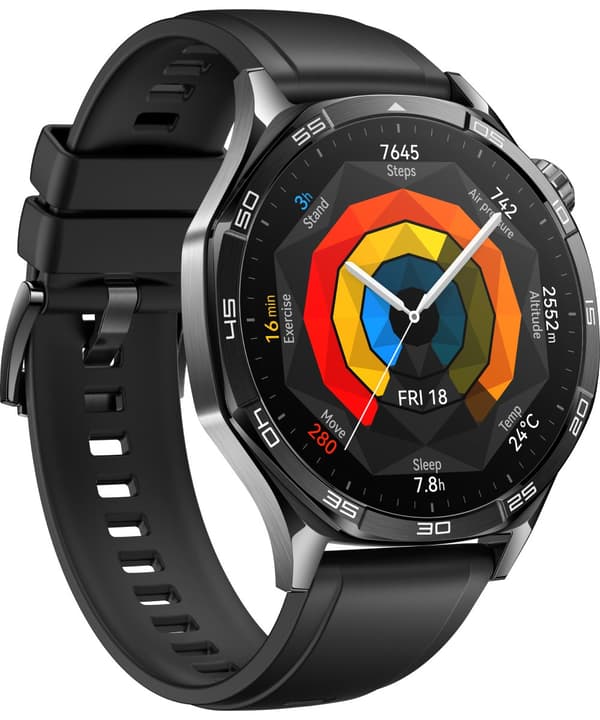 Huawei WATCH GT5 46mm 3,63 cm (1.43") AMOLED Digital 466 x 466 pixlar Svart GPS