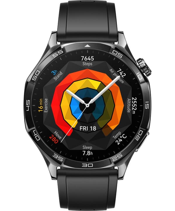 Huawei WATCH GT5 46mm 3,63 cm (1.43") AMOLED Digital 466 x 466 pixlar Svart GPS