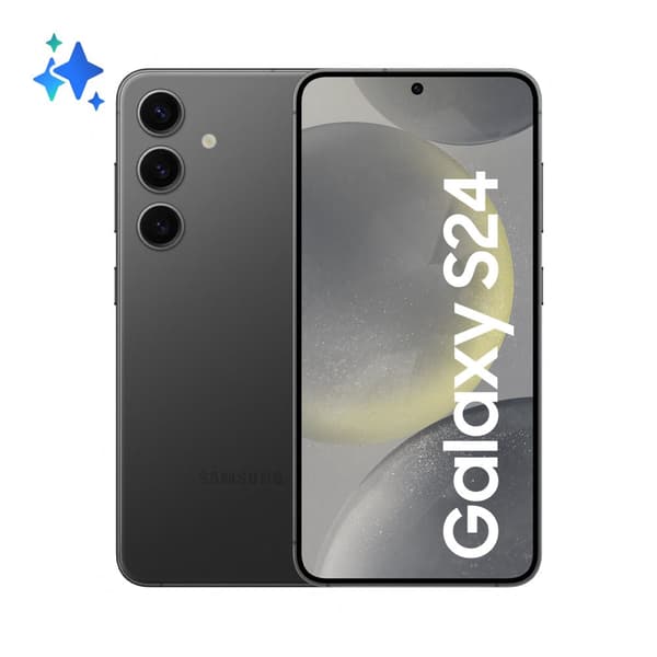 Samsung Galaxy S24 15,8 cm (6.2") Dubbla SIM-kort 5G USB Type-C 8 GB 128 GB 4000 mAh Svart Svart