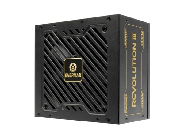 Enermax Virtalähde Revolution 3 1000 W - PC/Palvelin Virtalähde - 80 PLUS Gold (ERV1000G-AHG-MAC)