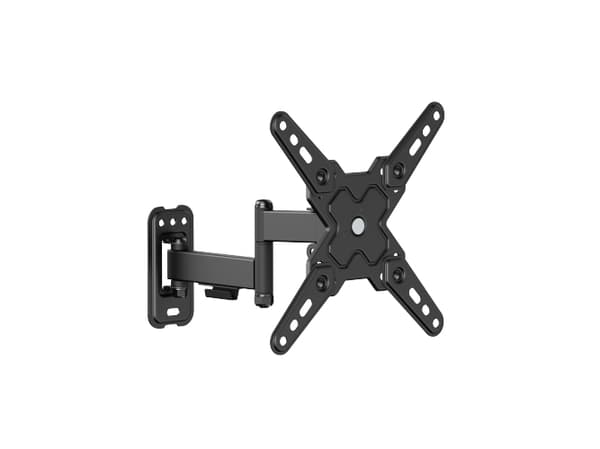 VALUE LCD/TV veggfeste 3 svingbare posisjoner VESA200x200<109,2 cm (17.99.1234) Sort