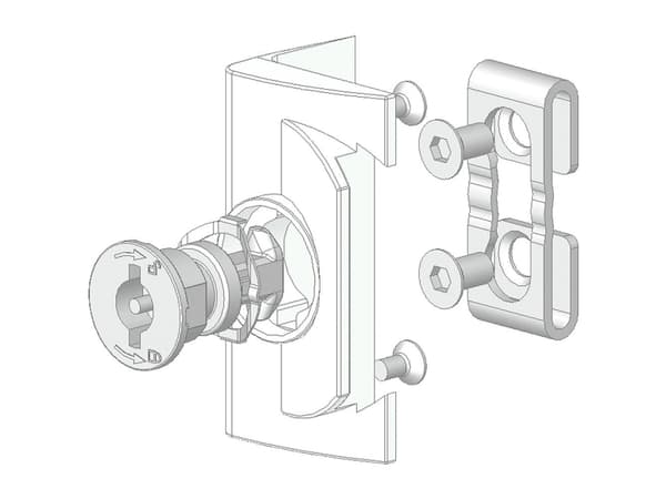 Siemens 8PQ9400-0BA40 #####Dubbelt bitlås 1 stk