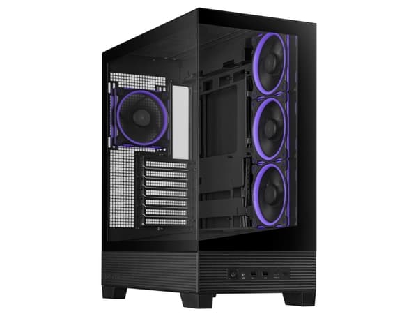 ASUS A23 PLUS - - sivupaneeli ikkunalla (karkaistu lasi) - ei virtalähdettä - USB/Audio