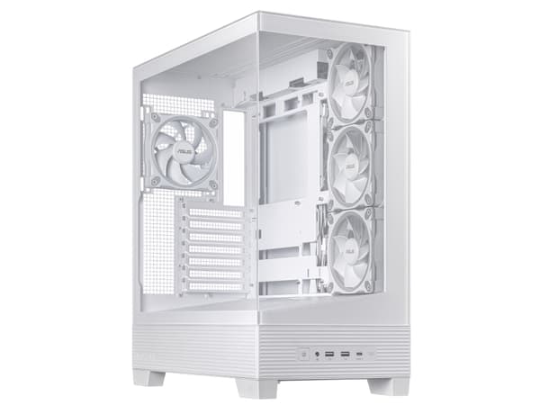 ASUS - - sidepanel med vindu - ingen strømforsyning - USB/lyd