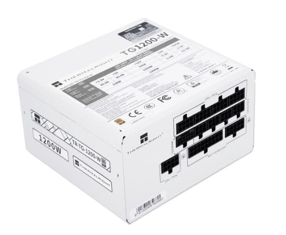 Thermalright TG-1200-W, 1200 W, 100 - 240 V, 47 - 63 Hz, 15 - 7.5 A, 130 W, 1200 W