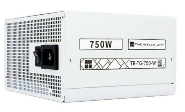 Thermalright TG-750-W, 750 W, 100 - 240 V, 47 - 63 hz, 11 - 5.5 A, 130 W, 750 W Hvit