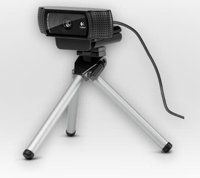 Logitech HD Pro Webcam C920 webbkameror 1920 x 1080 pixlar USB 2.0 Svart