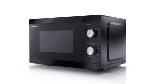 Sharp YC-MS01E-B mikrovågsugn Svart Enbart mikrovågsugn Bänkdiskmaskin 20 l 800 W