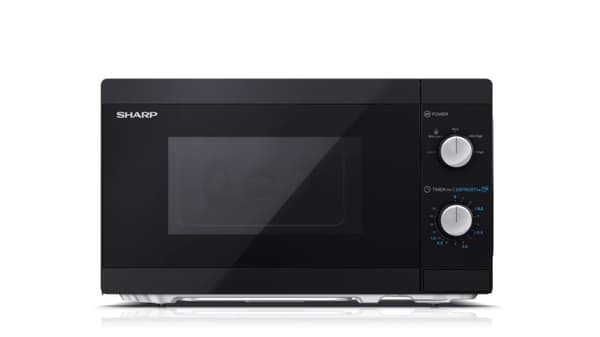 Sharp YC-MS01E-B mikrovågsugn Svart Enbart mikrovågsugn Bänkdiskmaskin 20 l 800 W