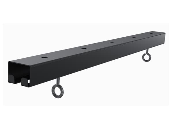 HI-ND - Monteringssett (wire mount) - for flatpanel - svart - skjermstørrelse: 43"-75" - takmonterbar