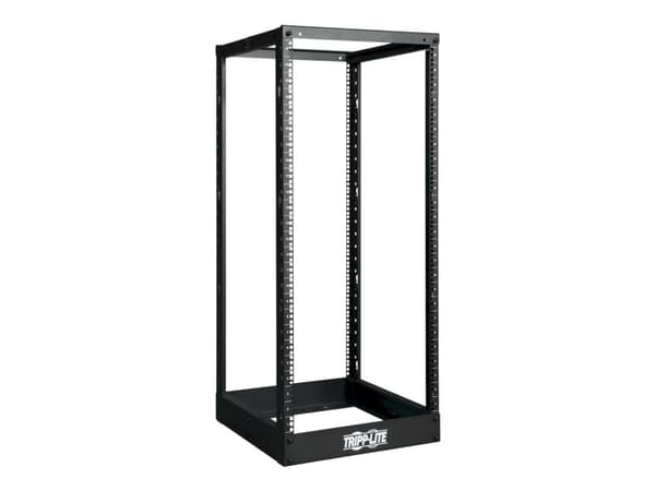 Eaton Tripp Lite Series 25U 4-Post Open Frame Rack Cabinet Square Holes 1000lb Capacity - Rack öppen ram - svart - 25U