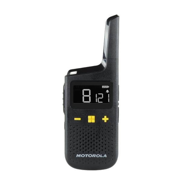 Motorola XT185 tvåvägsradio 16 kanaler 446.00625 - 446.19375 MHz Svart