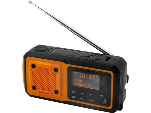 Soundmaster DAB112RO Solar & Dynamo Radio