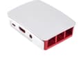 Miniatyrbild 3 av 3: Raspberry Pi - Fodral - ABS-plast - röd/vit