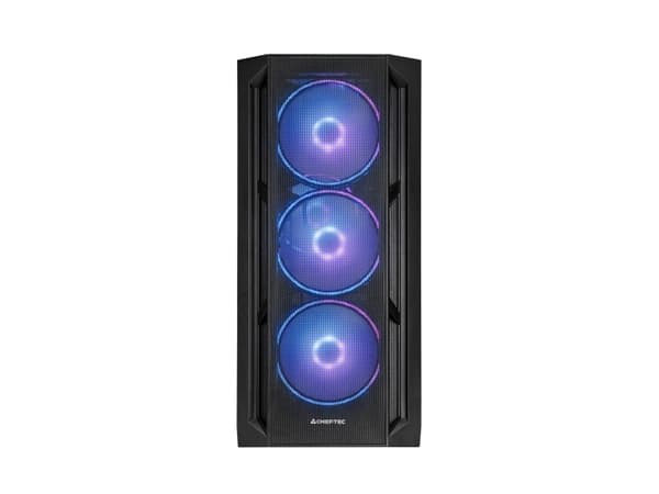 Chieftec PC- Gehäuse GA-01B-L-OP APEX LUMO, Midi Tower, PC, Svart, ATX, CEB, EATX, EEB, ITX, micro ATX, Micro-ITX, SSI CEB, SSI EEB, uATX, Spela, Mul