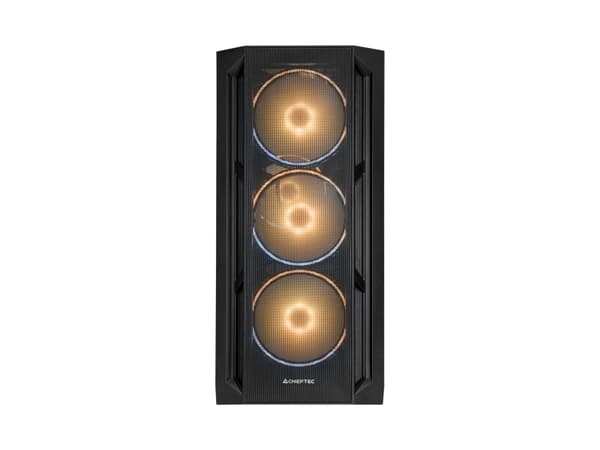 Chieftec PC- Gehäuse GA-01B-L-OP APEX LUMO, Midi Tower, PC, Svart, ATX, CEB, EATX, EEB, ITX, micro ATX, Micro-ITX, SSI CEB, SSI EEB, uATX, Spela, Mul