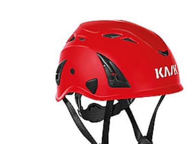 Kask industrihjelm Superplasma AQ rød