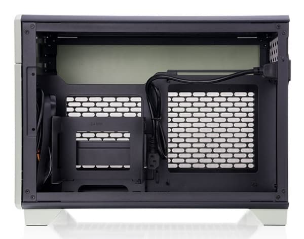 Thermaltake TR100, Mini Tower, PC, Grön, Mini-ITX, SPCC, Stål, Hem / Kontor