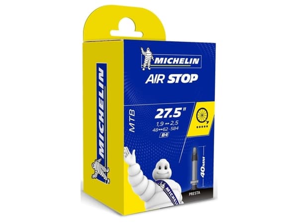 MICHELIN INNER TUBES AIR STOP GAL-FV 48MM 27,5X2.4/3.1 (716374)