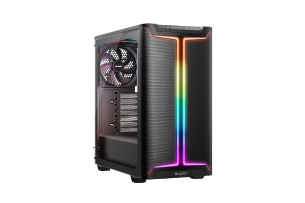 be quiet! Pure Base 501 DX Black, Midi Tower, PC, Sort, ATX, Micro ATX, Mini-ATX, Akrylonitril-butadien-styren (ABS), Glass, Stål, Multi