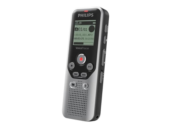 Philips Voice Tracer DVT1250 - Taleopptaker - uten operativsystem - 8 GB - svart, mørkt sølv